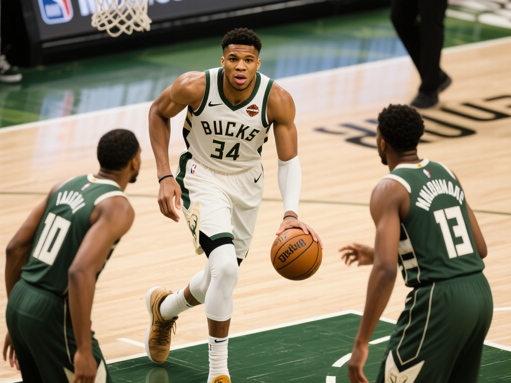 分析字母哥的表现，可以发现他在团队战术方